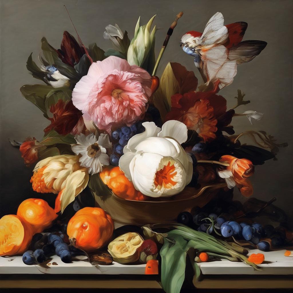 Το στιλ και οι τεχνικές του καλλιτέχνη